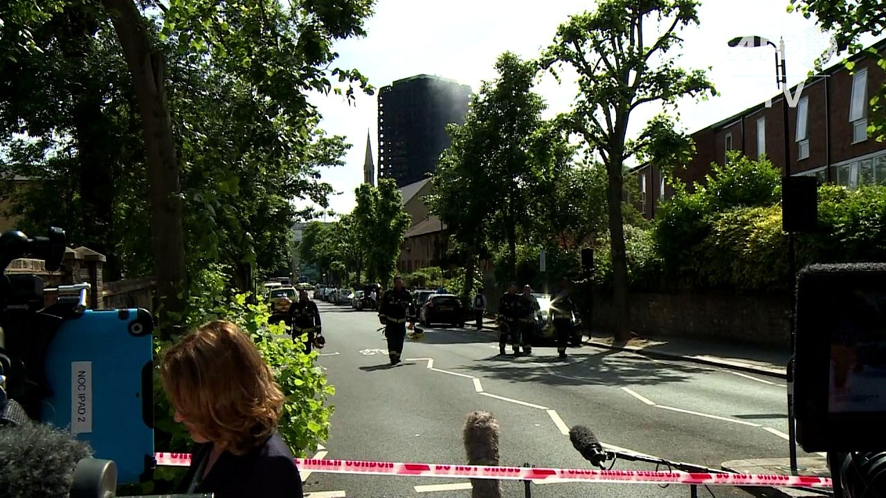 Incendie d'une tour de Londres: au moins 12 morts