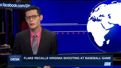 i24NEWS DESK | Gunman shot Gop Congressman, killed by police | Wednesday, June 14th 2017