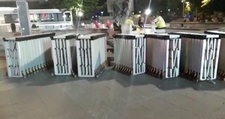 Kılıçdaroğlu'nun Başlatacağı Yürüyüş Öncesi Güvenpark'ta Bariyerlerle Güvenlik Önlemi Alındı