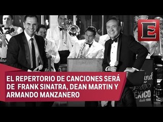 Yoshio e Iván Caraza juntos con la Big Band Jazz