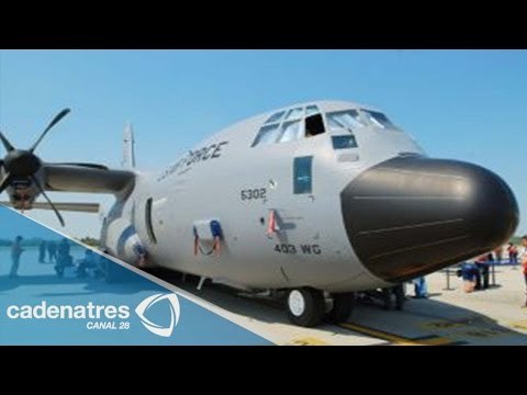 Llego a México avión caza-huracanes