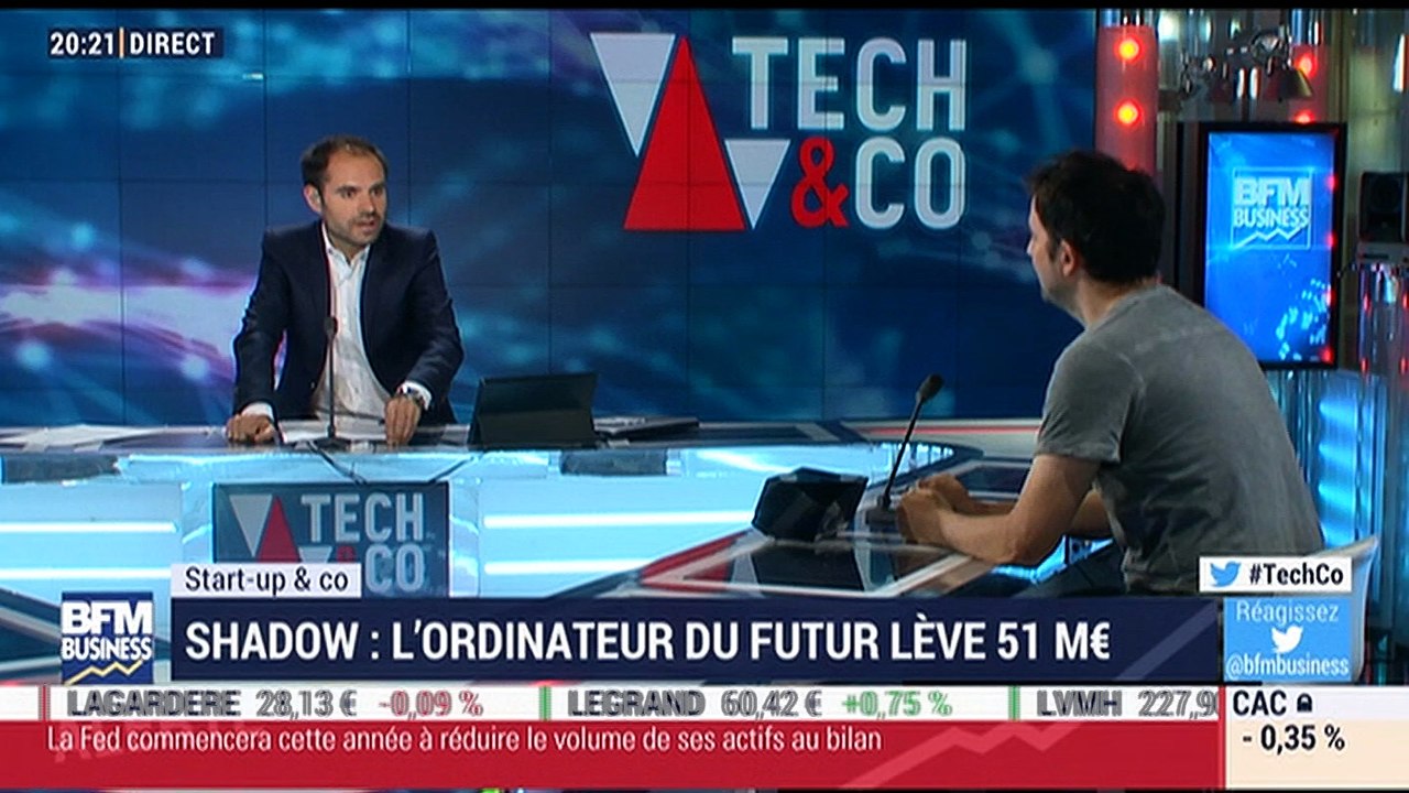 Start-up & Co: Shadow, l'ordinateur du futur, lève 51 millions d'euros - 14/06