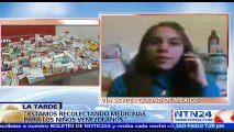 “Hemos enviado más de una tonelada y media de medicinas a Venezuela”: Marilé Guevara, voluntaria de acopio de medicamentos en México