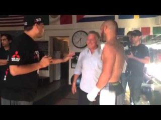 Hoffman With Beltran