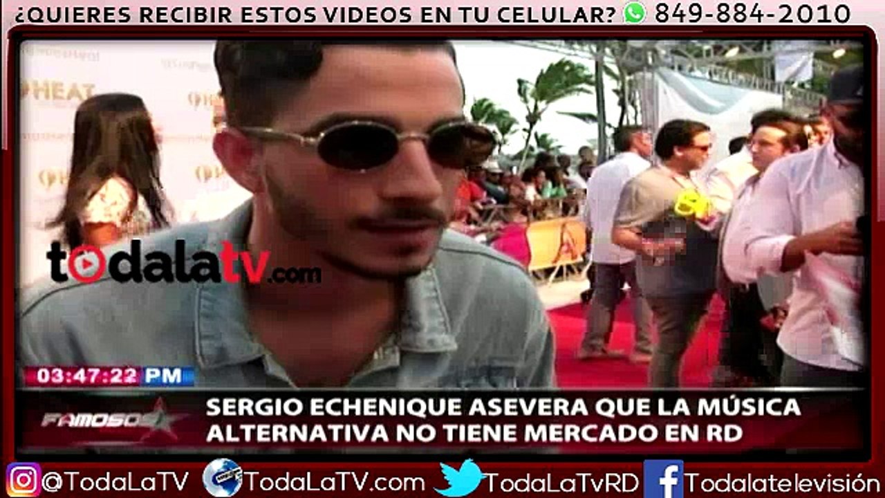 Sergio Echenique: La música alternativa no tiene mercado en RD-Famosos Inside-Video