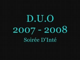 Soirée d'inté DUO 2007 - 2008