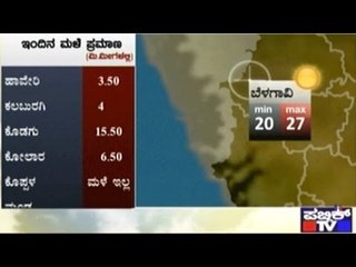 Public TV | Havamana Varadi | Weather Forecast | Nov 14th, 2016