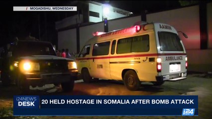 i24NEWS DESK | 20 held hostage in Somalia after bomb attack | Wednesday, June 14th 2017