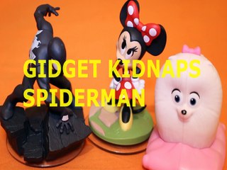 Toy GIDGET KIDNAPS SPIDERMAN + MINNIE MOUSE THE SECRET LIFE OF PETS MICKEY MOUSE