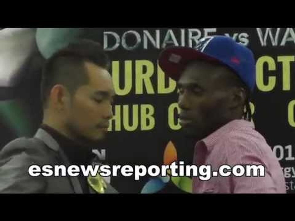 nonito donaire vs nicholas walters faceoff - esnews boxing