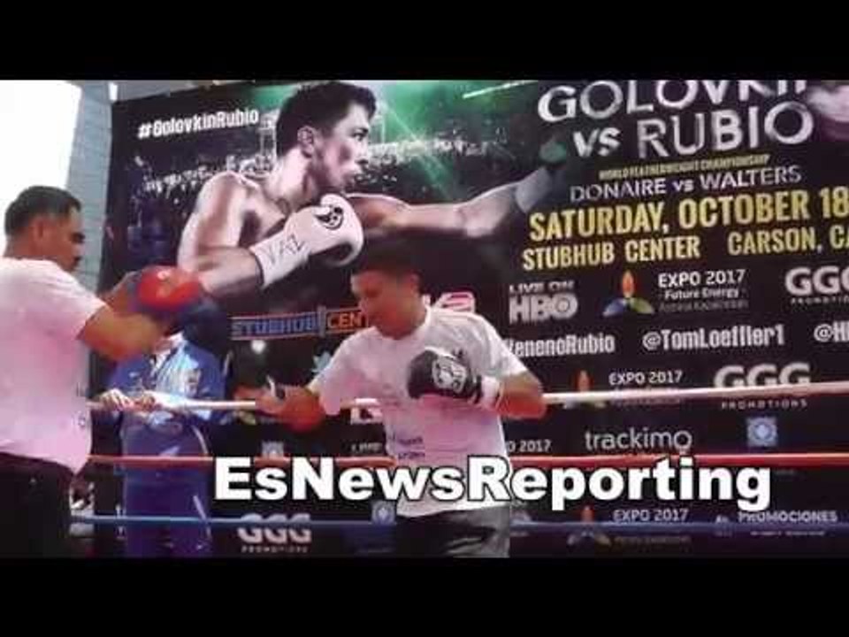 Marco Antonio Rubio on fighting Gennady Golovkin EsNews boxing