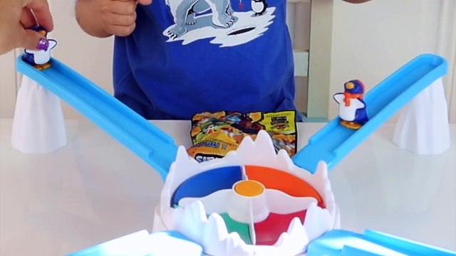 JEU - GLISS'PINGOUIN - Toboggan Géant pour Pingouins ! - Jeu de société