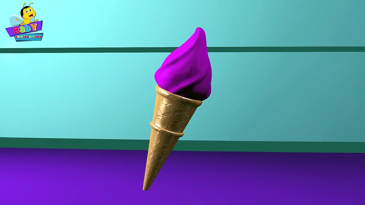 Cone Ice Cream Finger family Songs 3D _ Finger Family Songs For Children _ Finger Fami