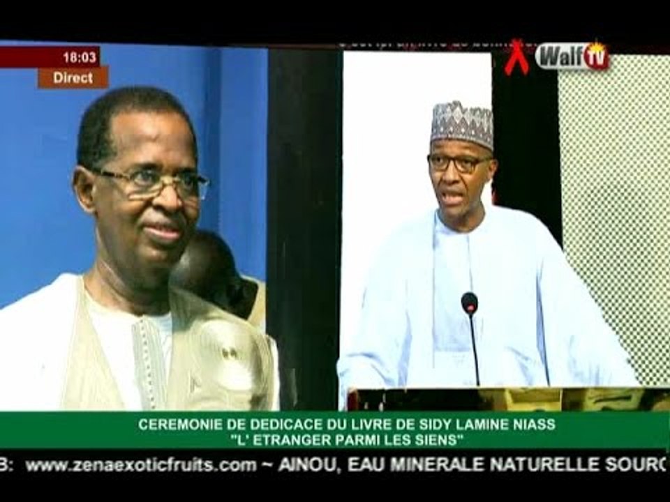 Cérémonie de dédicaces du livre «L’ETRANGER PARMI LES SIENS»  P3