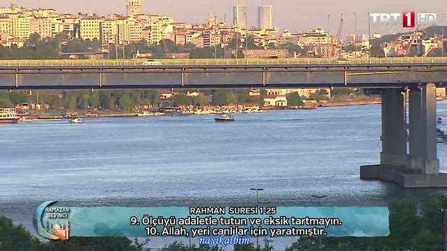 Ahmet Yüksel Rahman suresi Ramazan 2017