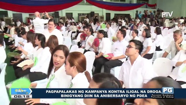 Pagpapalakas ng kampanya vs iligal na droga, binigyang-diin sa anibersaryo ng PDEA