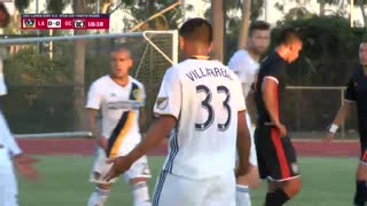 Jose Villareal gives LA Galaxy the early lead with long-range blast