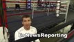 egis kavaliauskas on sparring rubio for ggg fight EsNews boxing