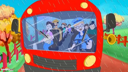 Nursery Rhymes for Chi... - Wheels On The Bus - Nursery Rhyme - HooplaKidz TV
