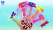 Learn Colors for Children Smash Frog Finger Family Song _ Animal Finger Family Nurs