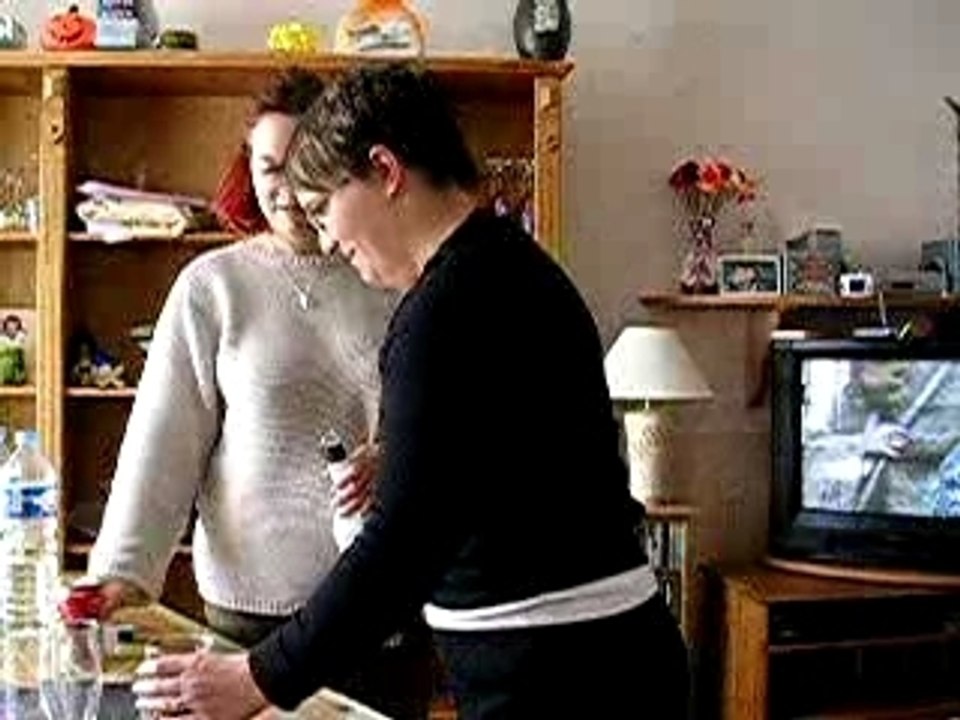 Sophie et Corinne à l'apéro