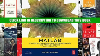 [Epub] Full Download Matlab, Fourth Edition: A Practical Introduction to Programming and Problem