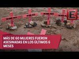 Alerta máxima por feminicidios en Oaxaca