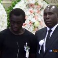 Papiss Demba Cissé levée du corps Cheick Tioté