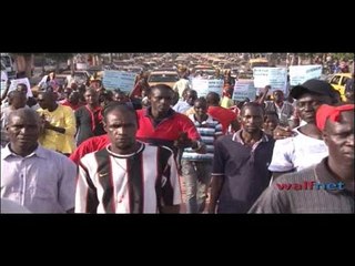 Revivez la marche des taximen suite à l’assassinat d’un des leurs