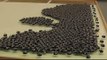 304.Swarm of 1024 robots forms shapes on its own