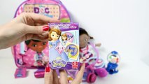 Sac à dos des œufs jouets vidéos Docteur La Peluche surprennent juguetes de doctora surprendre Docteur La Peluche