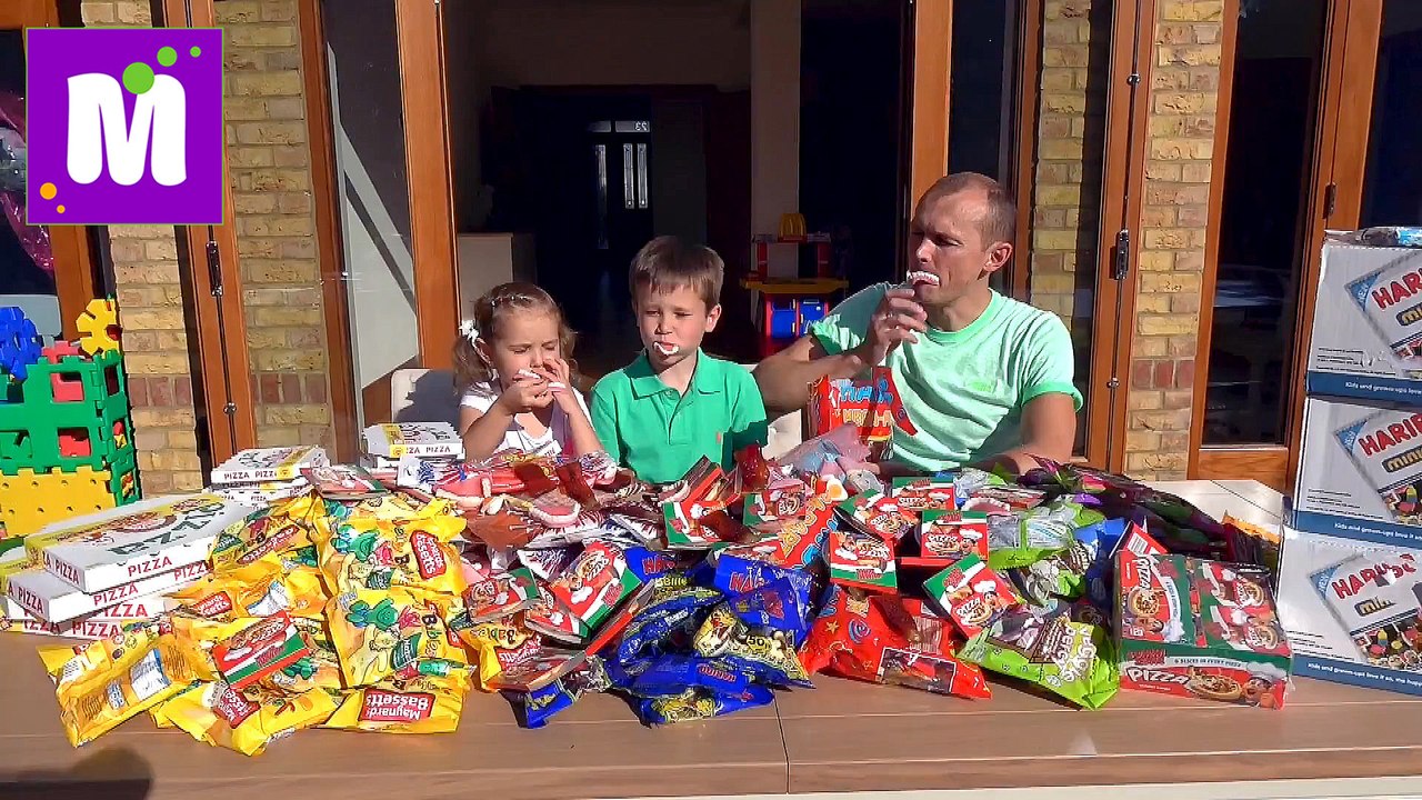 BAD KIDS СЛИШКОМ МНОГО Желейных конфет LOTS OF...