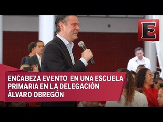 Aurelio Nuño ofrece detalles del programa “Mejores escuelas”