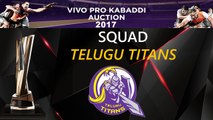 Pro Kabaddi Season 5 TELUGU TITANS Team (Squad)