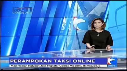 Pengemudi Taksi Online Dirampok