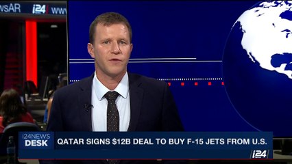 i24NEWS DESK | Qatar signs $12B deal to buy F-15 jets from U.S  | Thursday, June 15th 2017