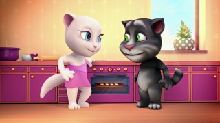 Cortos de Talking Tom ep.13 - La Guerra de las Galletas-DxgDiPZO7eQ