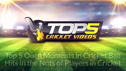 Top Few Ouch Cricket Moments - Ball Hits in the Nuts of Players