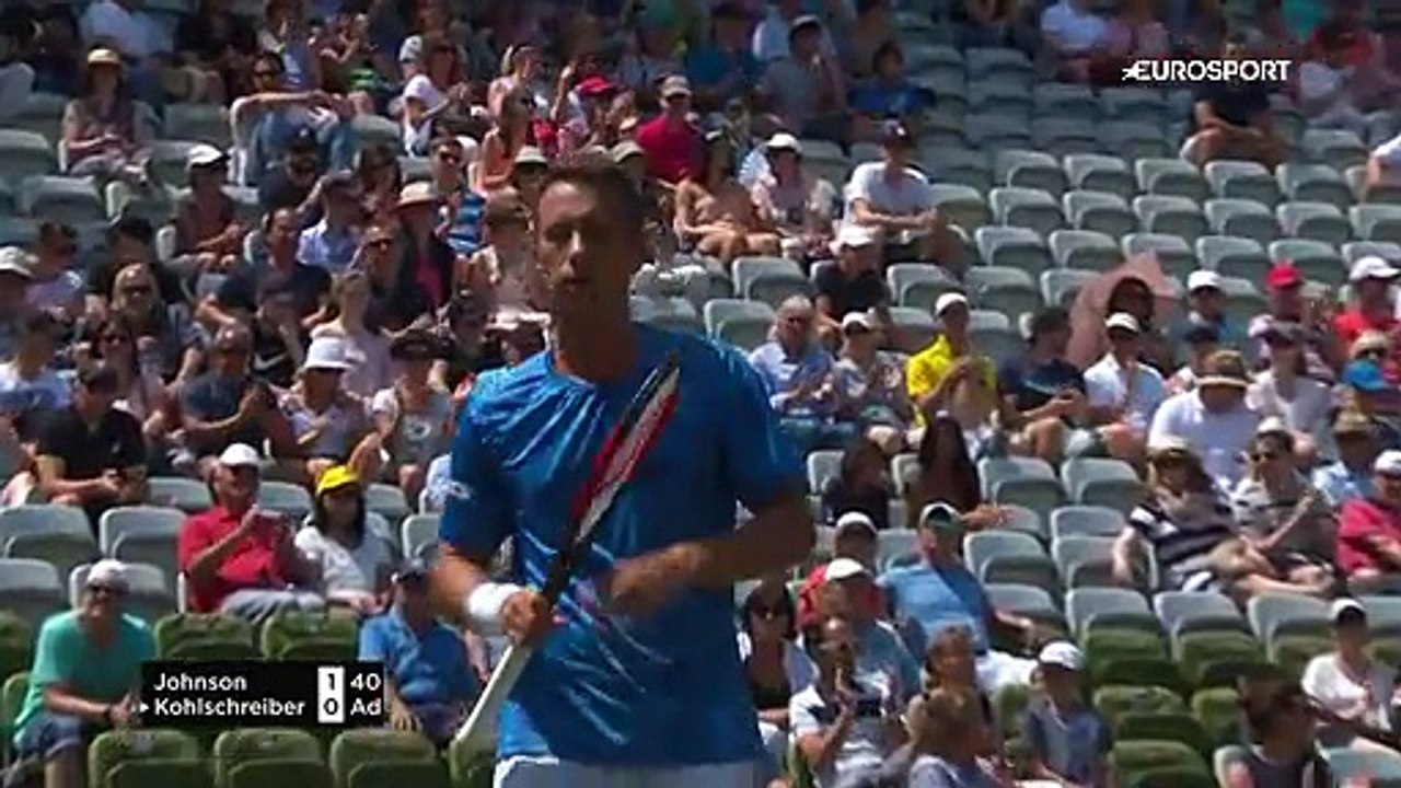 ATP Stuttgart: Steve Johnson - Philipp Kohlschreiber (Özet)