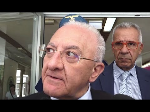 Napoli - Paziente ricoperta da formiche, De Luca attacca il Governo centrale (14.06.17)