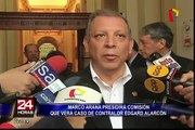 Marco Arana preside grupo que decidirá futuro de Edgar Alarcón