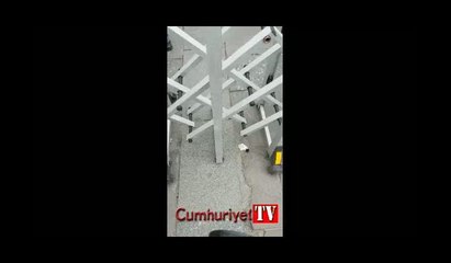 Güvenpark'ta polis anonsu