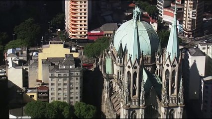 Le Brésil vu d'en haut  Sao Paulo et ses environs