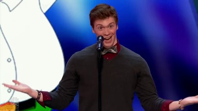 America's Got Talent 2017 Daniel Ferguson Surprises Simon in Song Full Audition S12E03