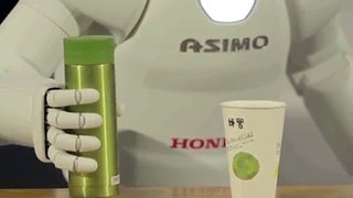 314.Asimo robot runs, hops and uses sign language
