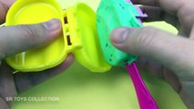 Crème bricolage géant de la glace sucette jouer pâte à modeler sucettes glacées arc en ciel langue Doh 6 playdough