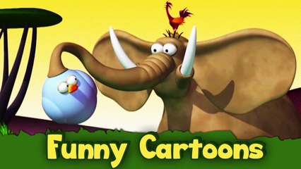Funny Animals Cartoons Compilation Just for Kids - Babies and Toddlers - HooplaKidz TV