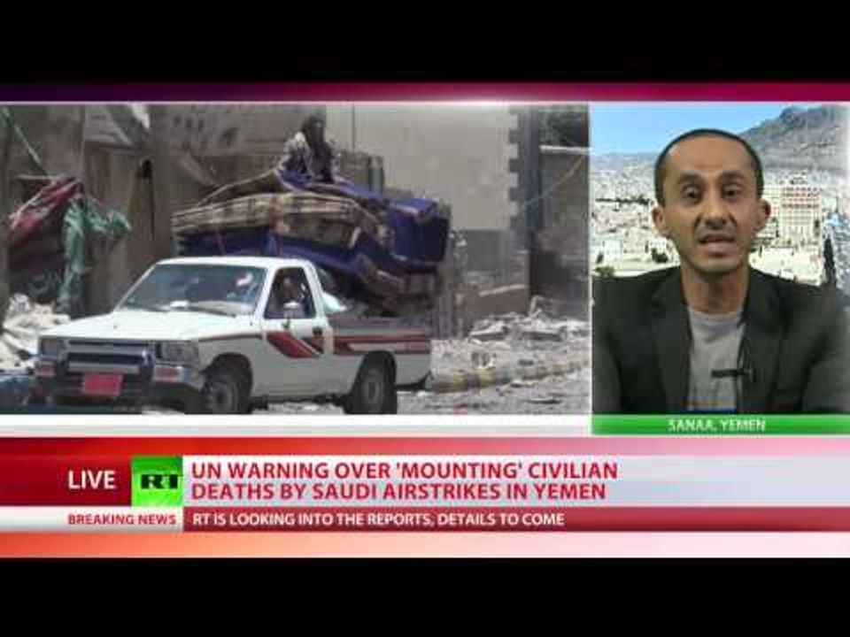 'Mounting' civilian deaths by Saudi airstrikes in Yemen - UN