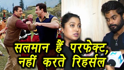 Salman Khan doesn't rehearse much for Nach Meri Jaan, says Shabina Khan