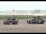 Tank Biathlon World Championship semi-finals near Moscow